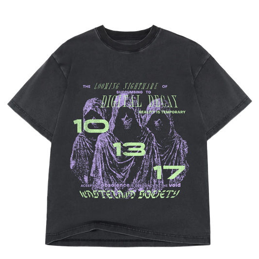 DIGITAL DECAY OVERSIZED SHIRT